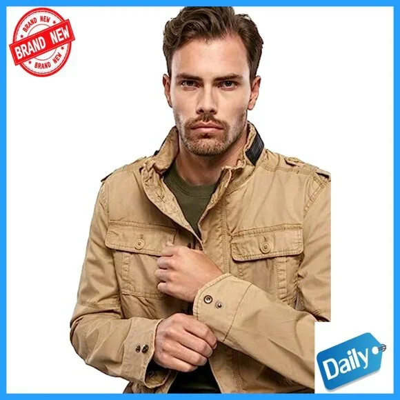 Men's Weatherproof Field Jacket Classic Retro Oversized Fit Active Outdoor